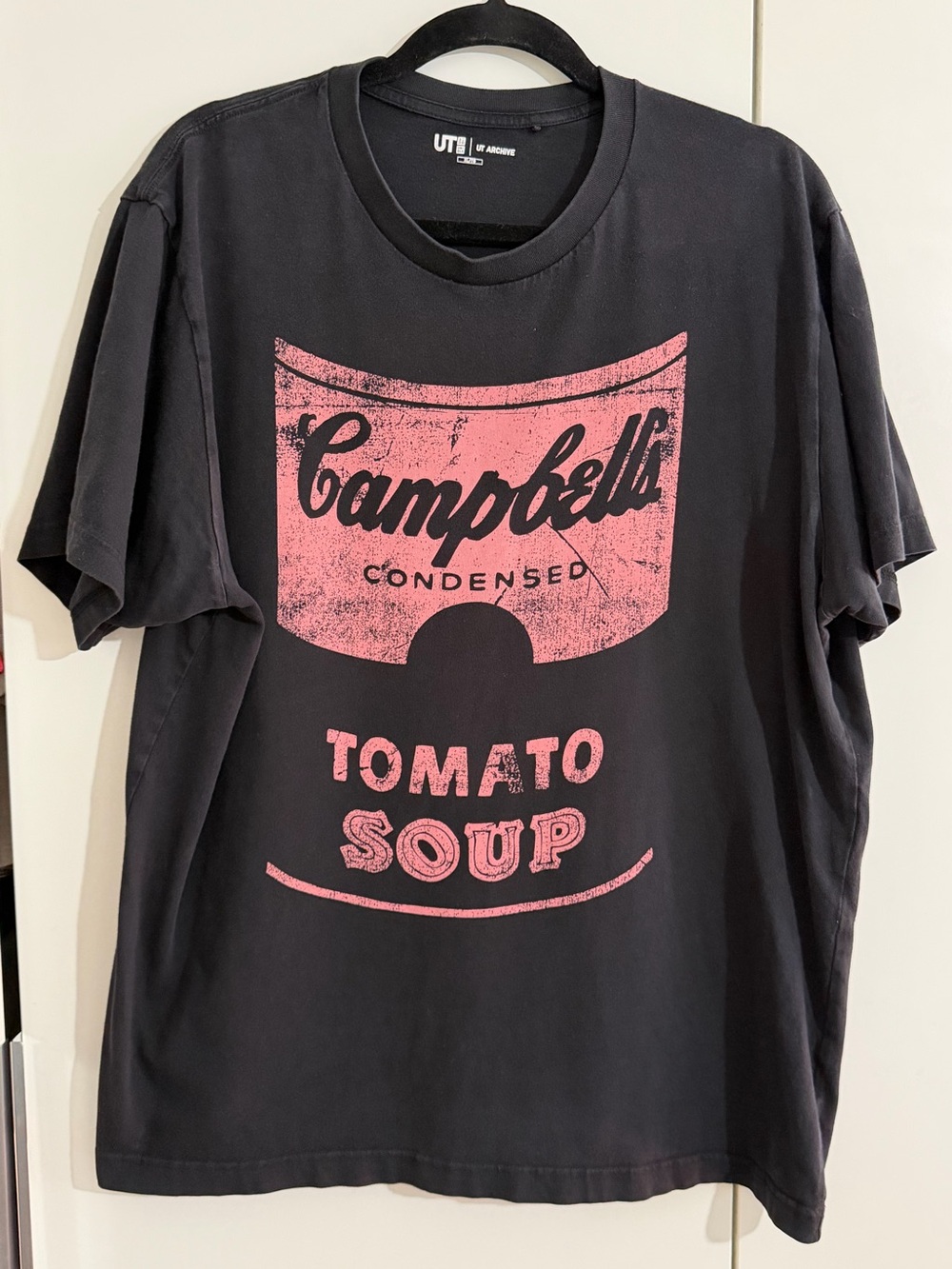 UNIQLO X ANDY WARHOL Campbells soup ltd edition archive tee size XL